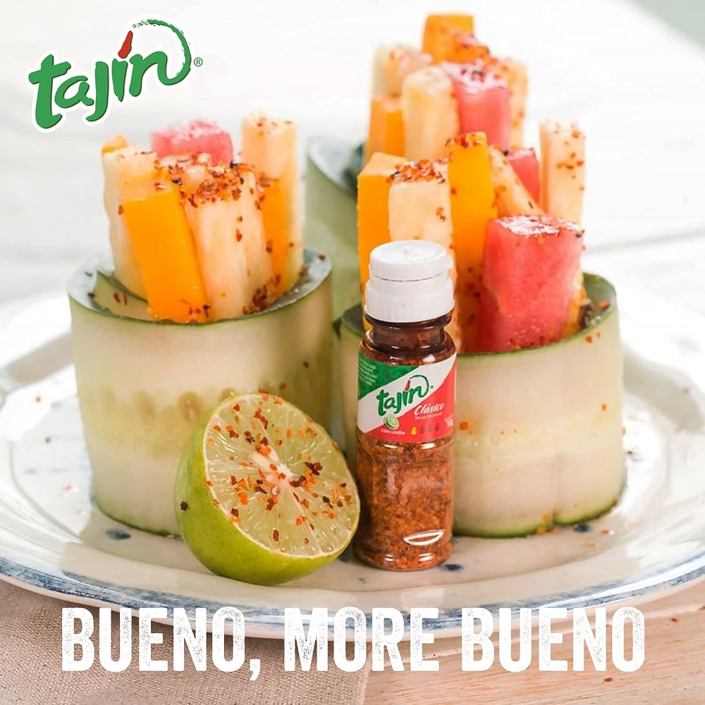 Tajín Chilli & Lime Classic Seasoning Mini Bottle 10x10g (Pack of 10) - Image 4