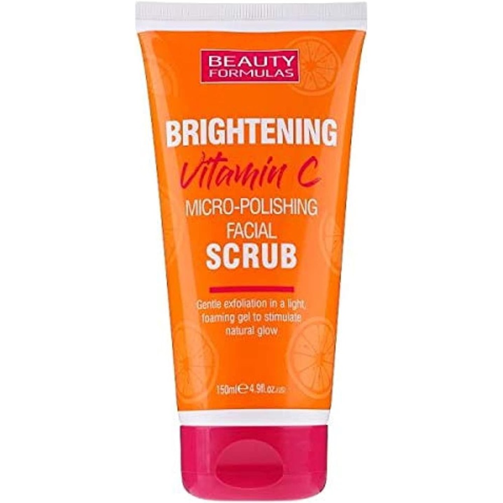 Beauty Formulas Brightening Vitamin C Micro-Polishing Facial Scrub 150ml