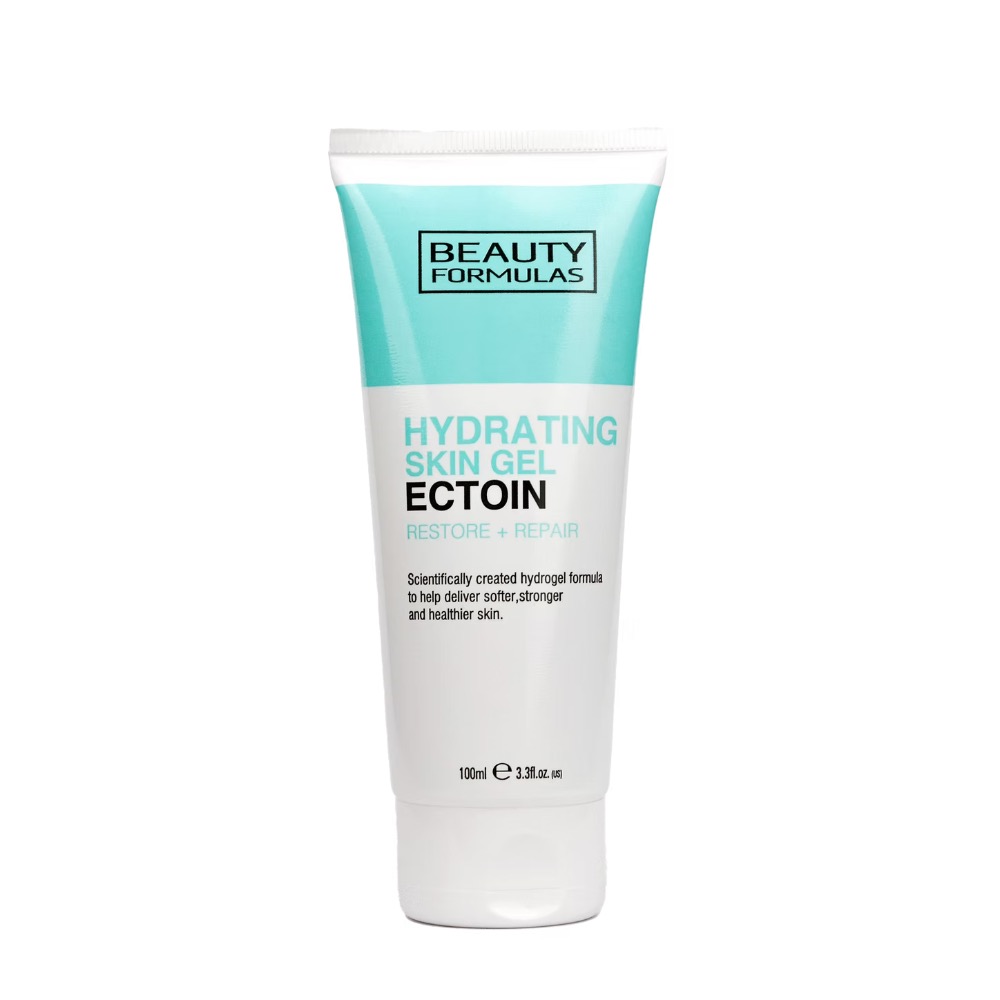 Beauty Formulas Hydrating Skin Gel with Ectoin, 100 ml tube