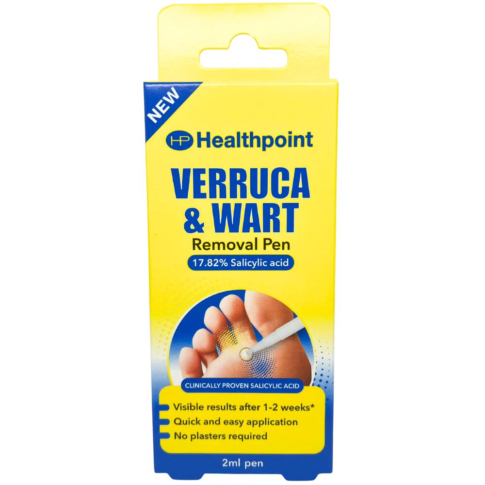 Healthpoint Verruca & Wart Removal Pen, 2 ml, with 17.82% salicylic acid